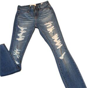 PacSun Ripped/Distressed Skinny Jeans Sz. 25